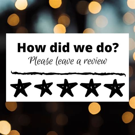 Leaving a review. Things To Know About Leaving a review. 
